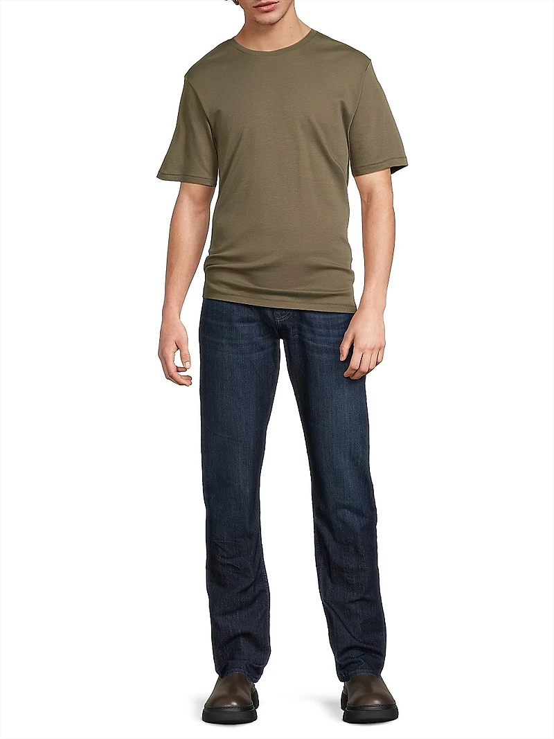 Cotton Crewneck T-Shirt