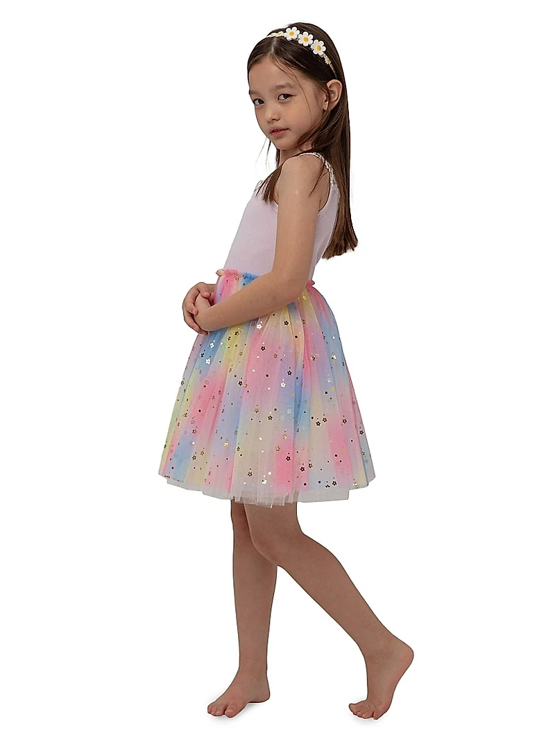 Baby Girl's, Little Girl's & Flower Lace Tutu Dress