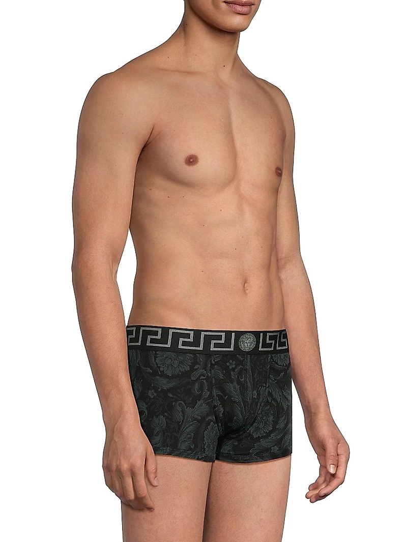 Stretch Cotton Boxer Briefs