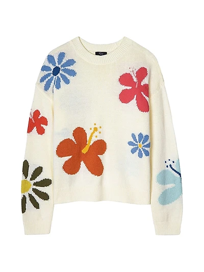 Zoey Floral Sweater