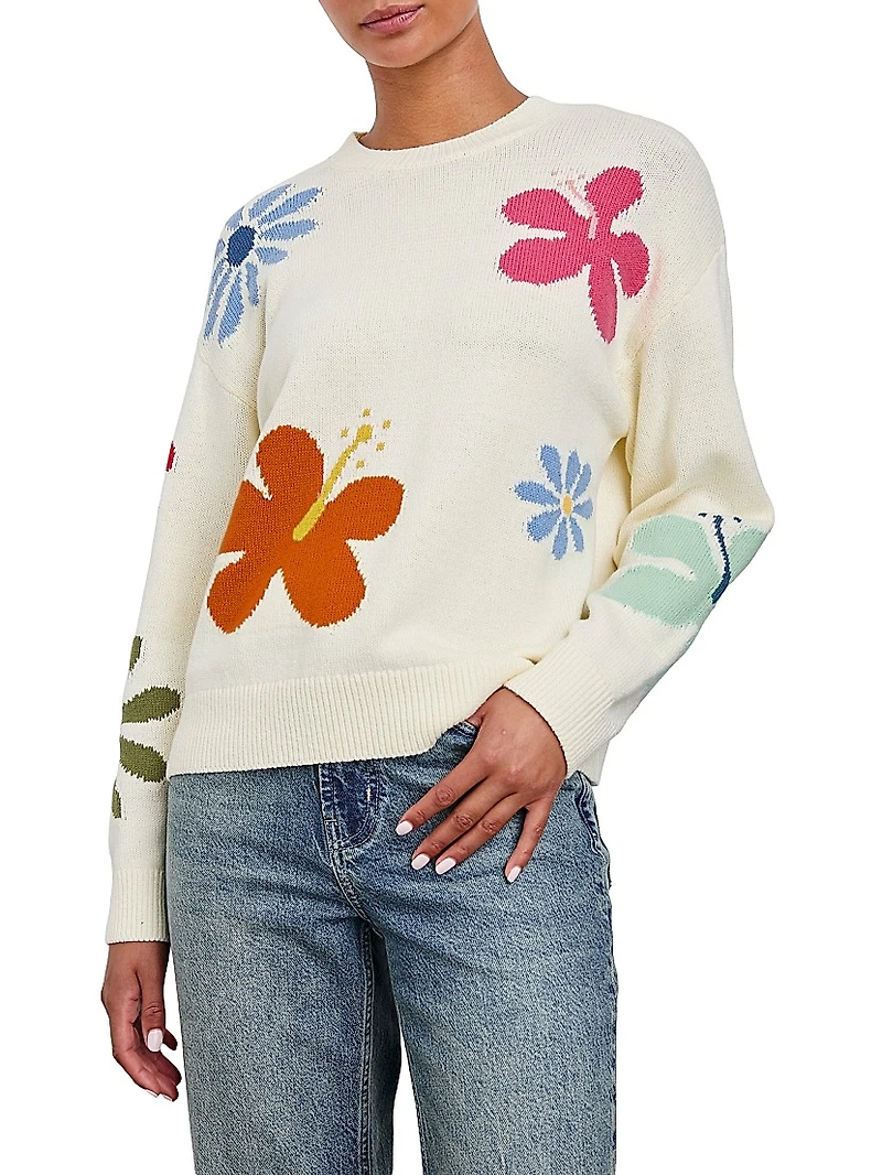 Zoey Floral Sweater