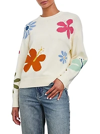 Zoey Floral Sweater