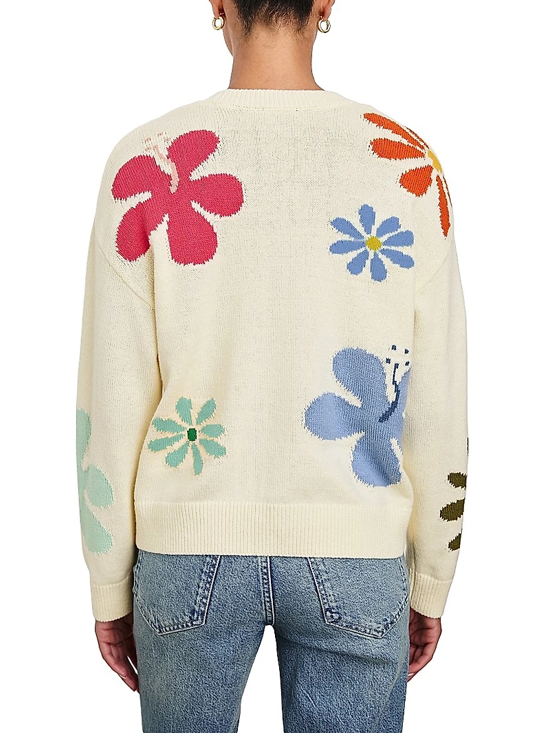 Zoey Floral Sweater