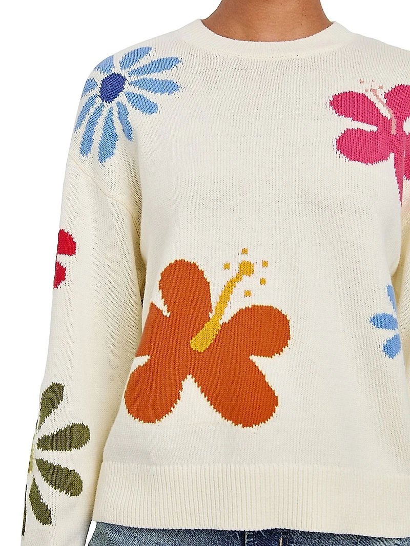 Zoey Floral Sweater