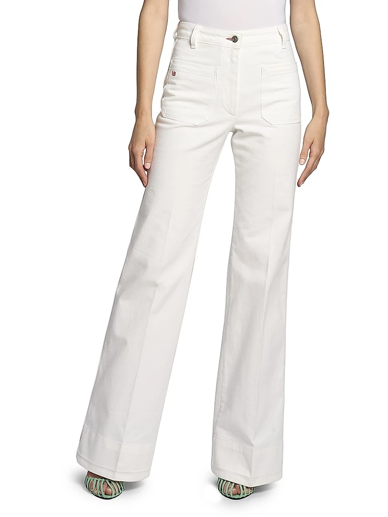 Alina High-Rise Flared Jeans