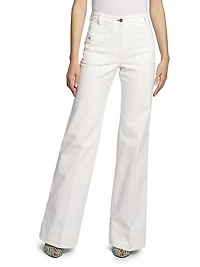 Alina High-Rise Flared Jeans