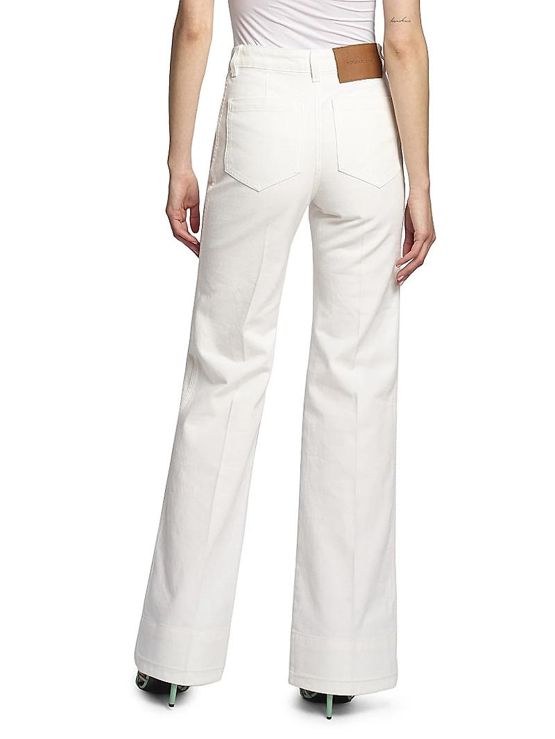 Alina High-Rise Flared Jeans