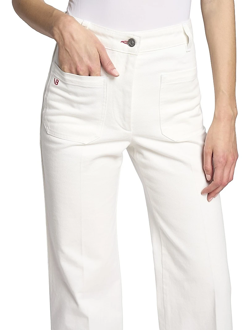 Alina High-Rise Flared Jeans