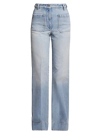 Alina High-Rise Flared Jeans