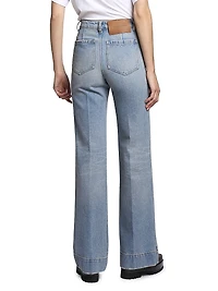 Alina High-Rise Flared Jeans