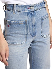 Alina High-Rise Flared Jeans