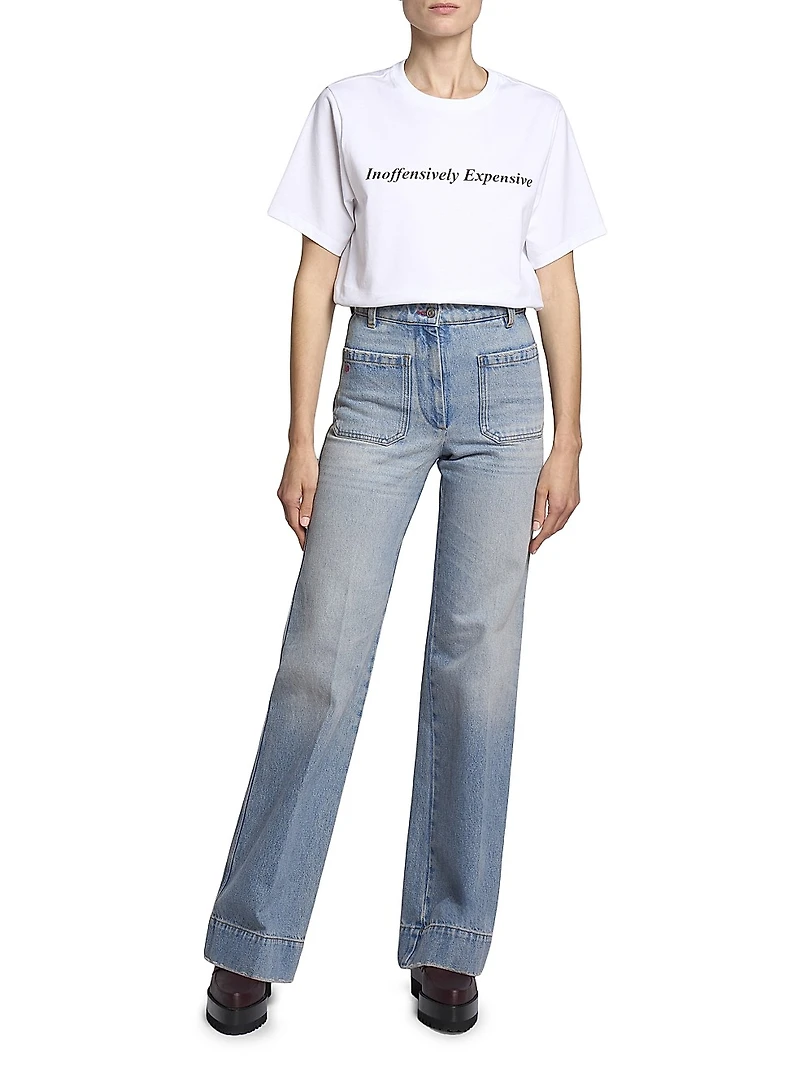 Alina High-Rise Flared Jeans