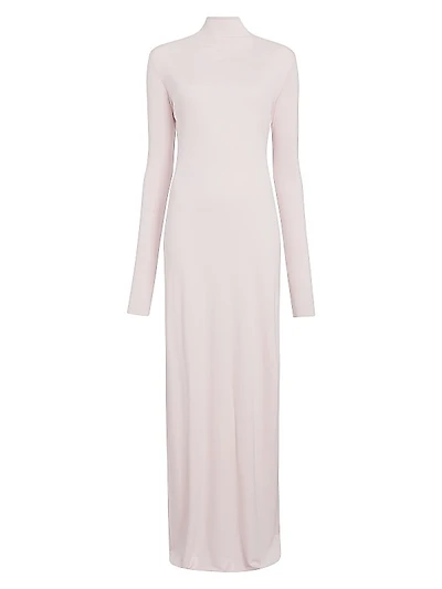 Norla Mock Turtleneck Maxi Dress