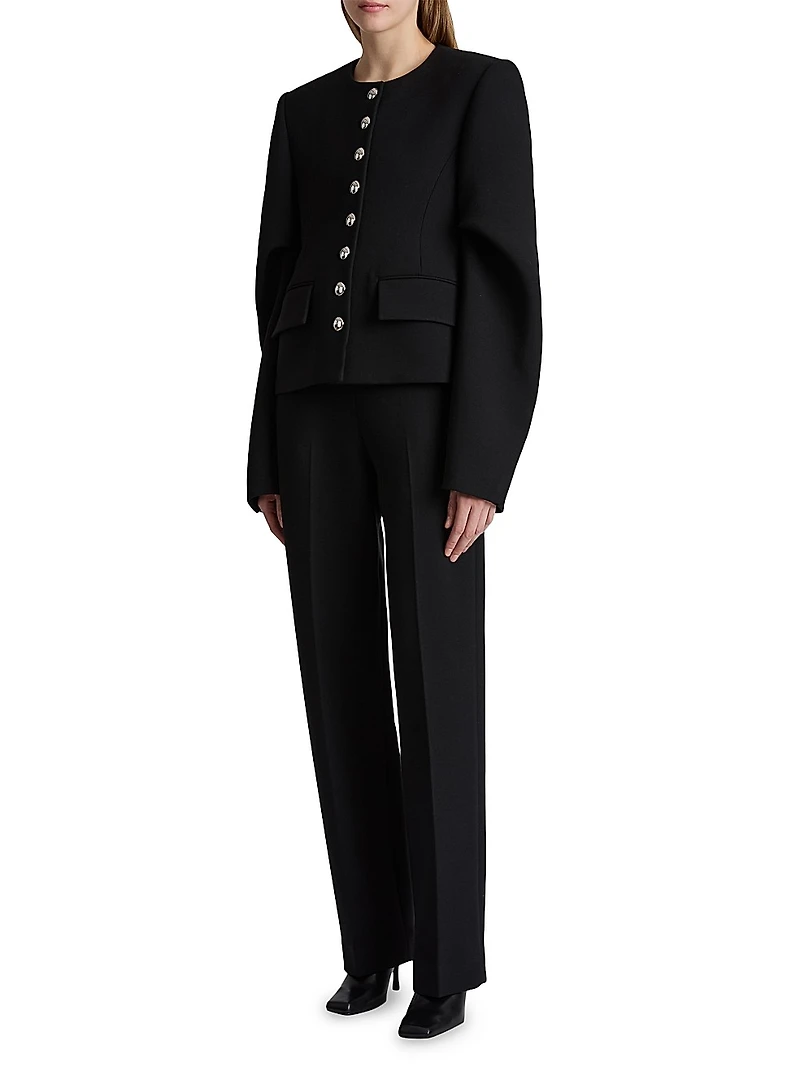 Cambie Crease-Front Pants