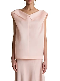 Selly Silk Tunic Top