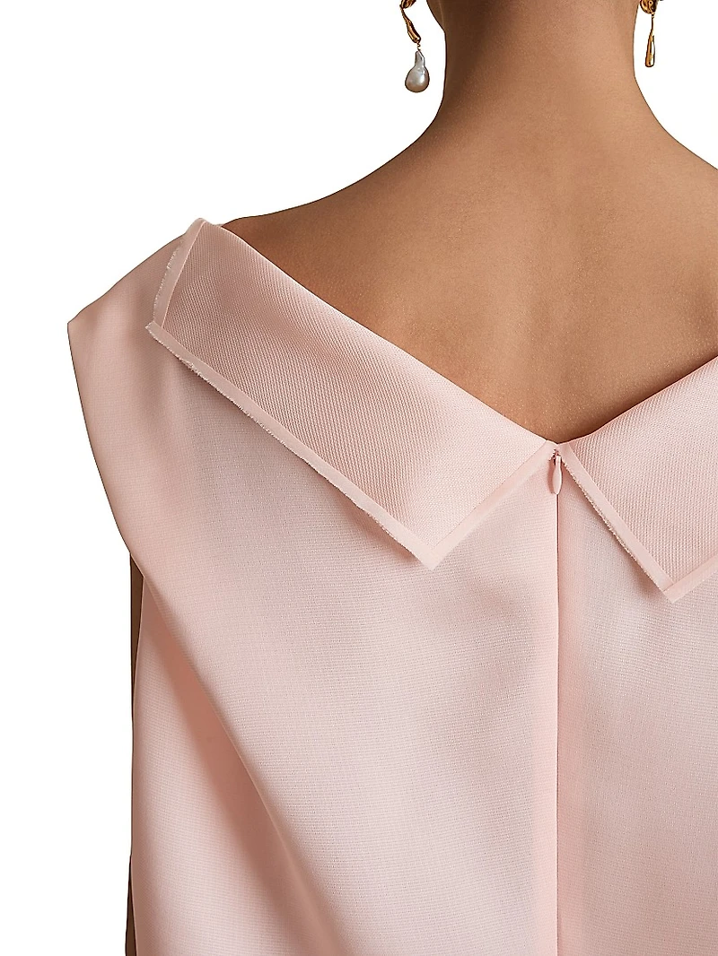 Selly Silk Tunic Top