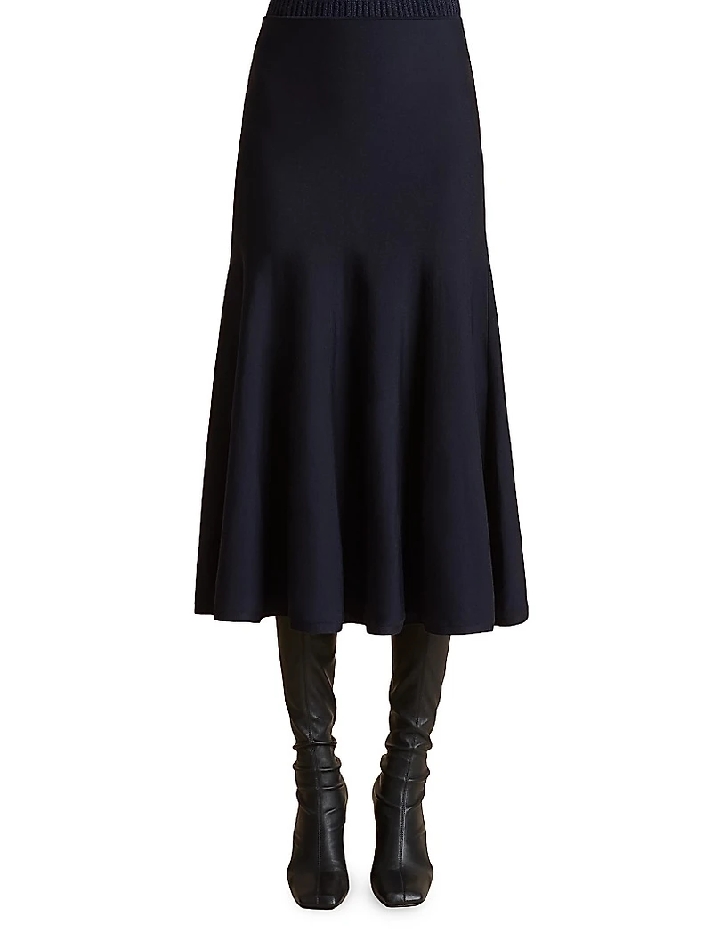 Mayu Wool Skirt