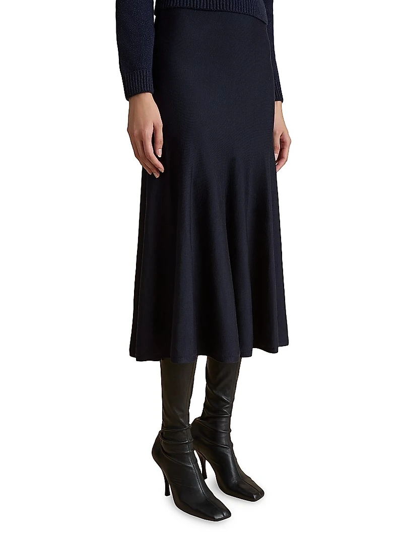 Mayu Wool Skirt