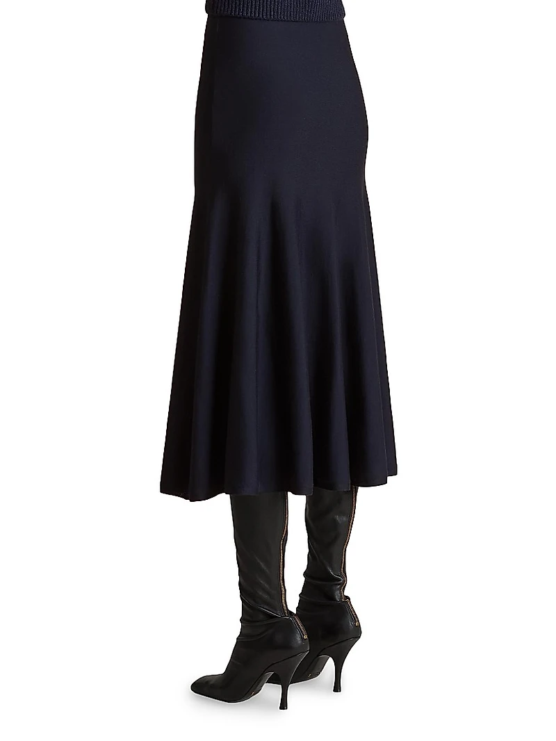 Mayu Wool Skirt