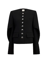 Darlman Structured Pleated Jacket