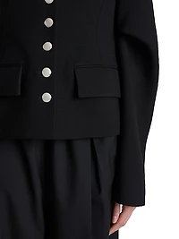 Darlman Structured Pleated Jacket
