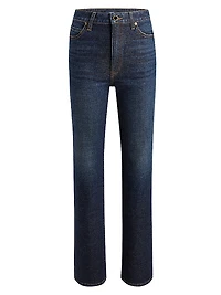Danielle High-Rise Straight-Leg Jeans