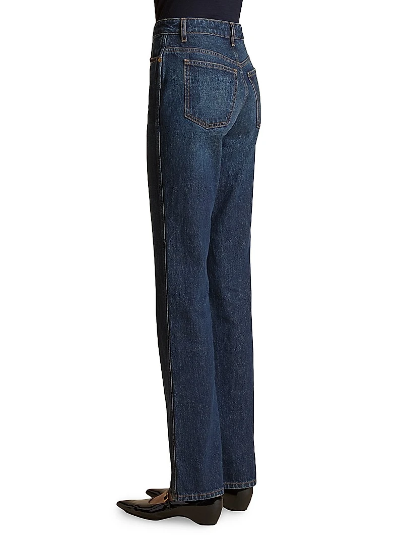 Danielle High-Rise Straight-Leg Jeans