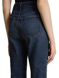 Danielle High-Rise Straight-Leg Jeans