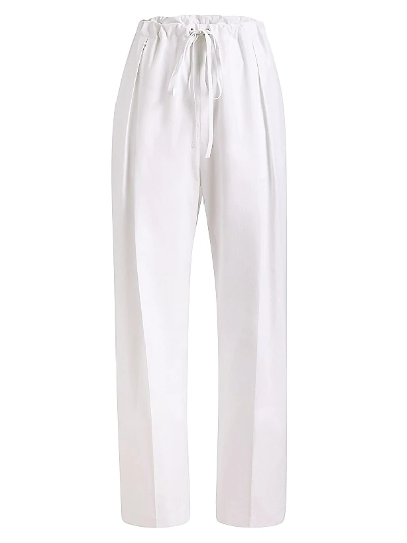 Trenton Pleated Drawstring Pants