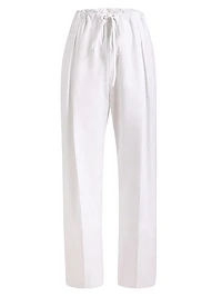 Trenton Pleated Drawstring Pants