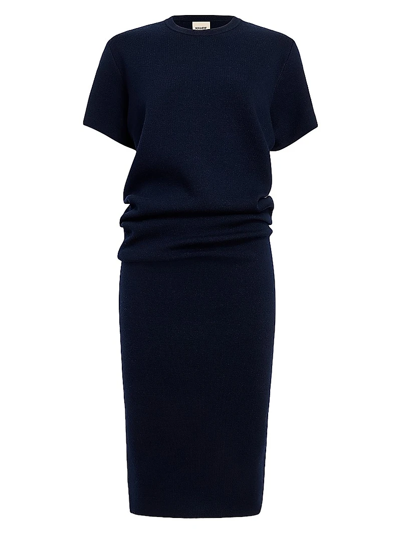 Callas Knit T-Shirt Midi-Dress