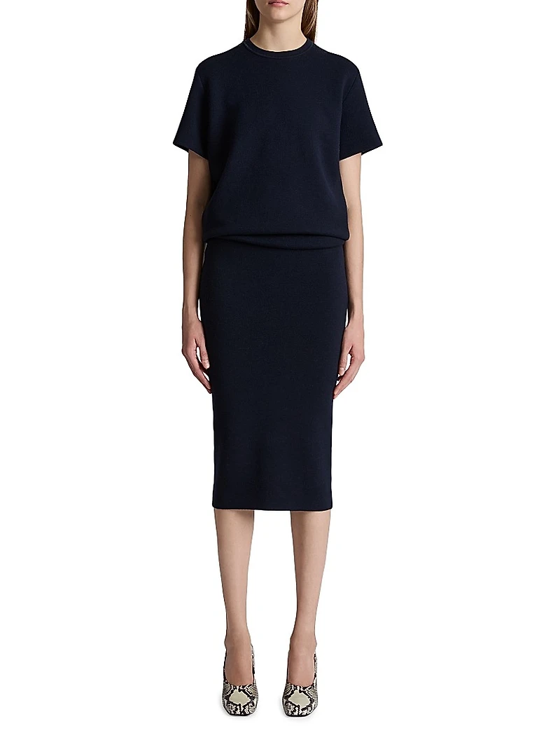 Callas Knit T-Shirt Midi-Dress