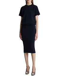 Callas Knit T-Shirt Midi-Dress