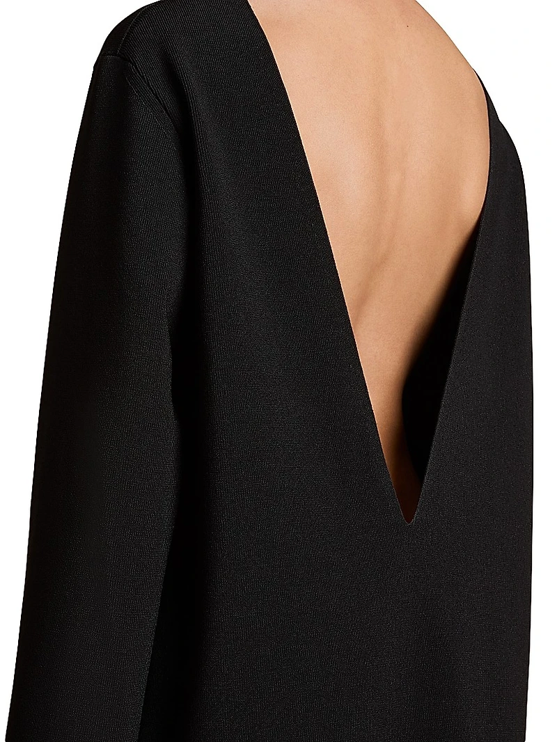 Paley Fringed-Hem Maxi Dress