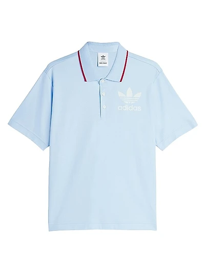 adidas x Wales Bonner Short-Sleeve Polo Shirt