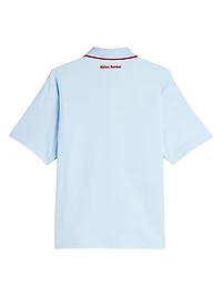 adidas x Wales Bonner Short-Sleeve Polo Shirt