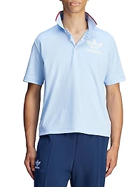 adidas x Wales Bonner Short-Sleeve Polo Shirt