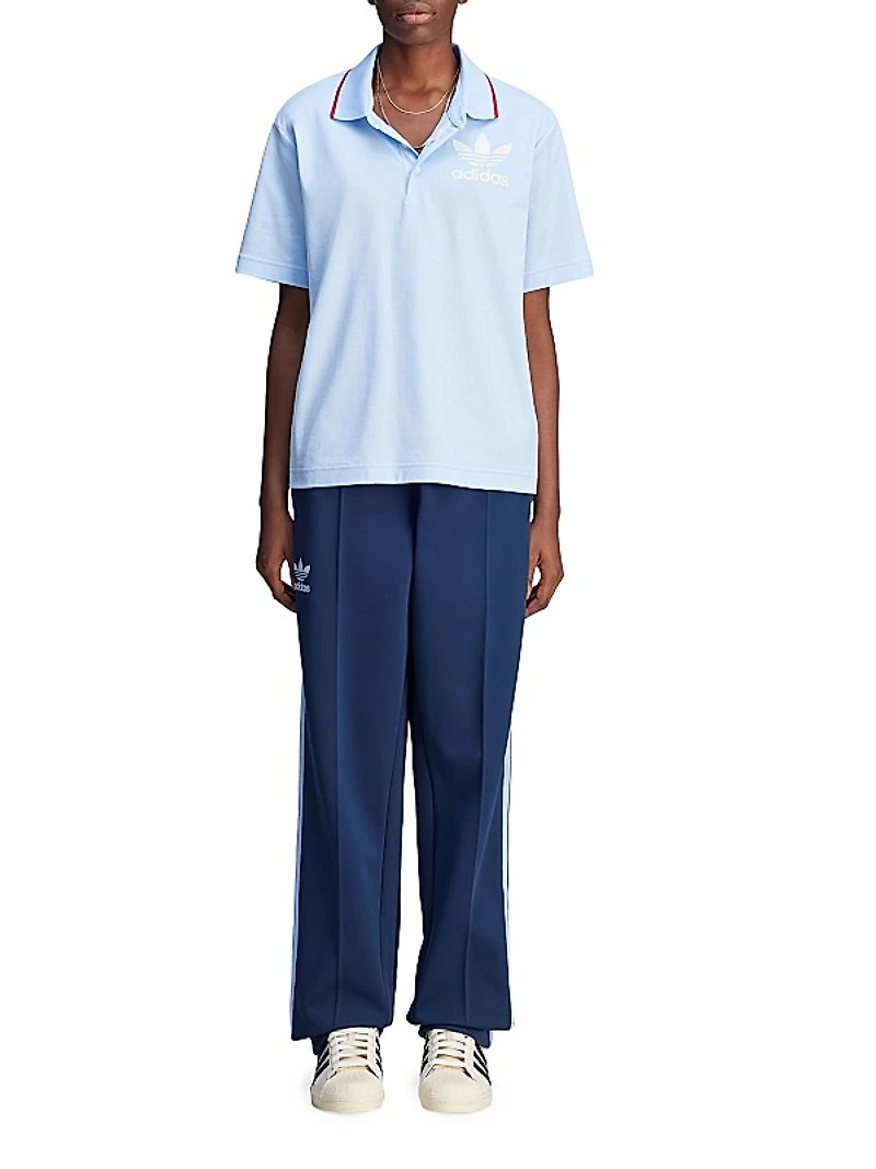 adidas x Wales Bonner Short-Sleeve Polo Shirt
