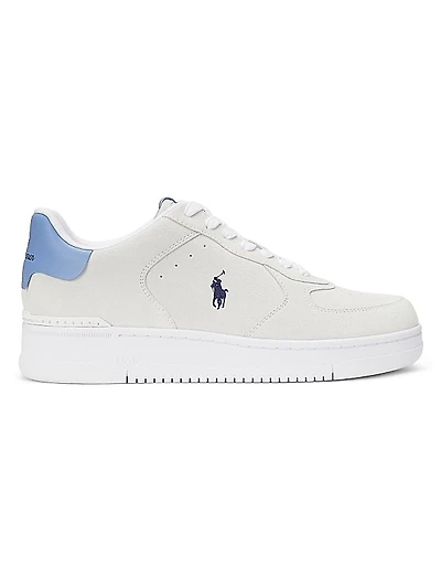 Masters Court Suede Low-Top Sneakers
