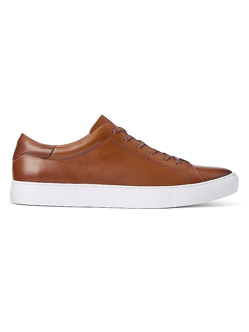 Jermain II Leather Low-Top Sneakers