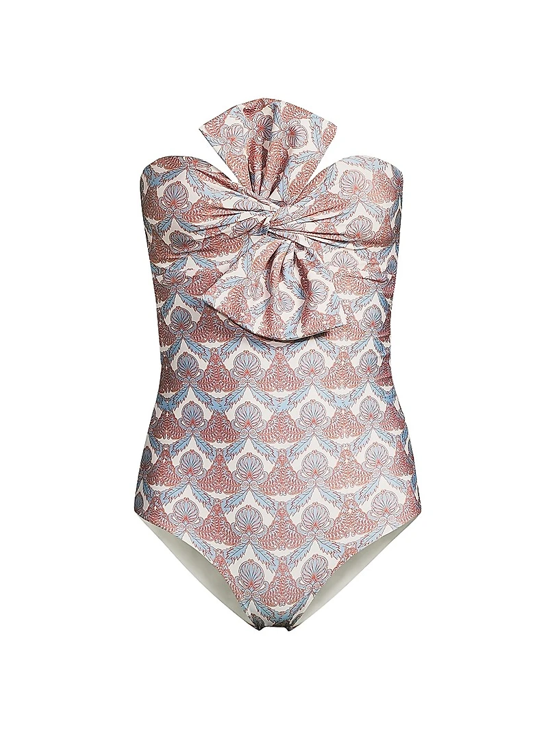 Malaga Abstract One-Piece Swimsuit