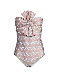 Malaga Abstract One-Piece Swimsuit