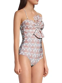 Malaga Abstract One-Piece Swimsuit