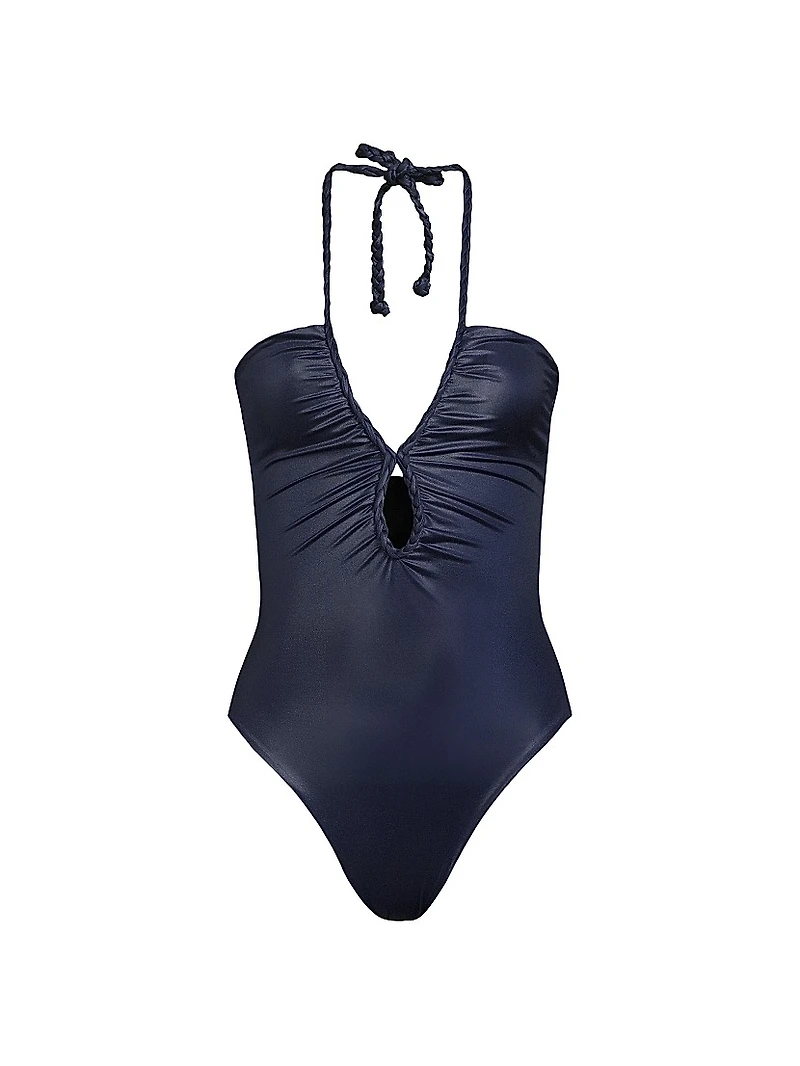 Saint Tropez Ruched One-Piece Swimsuit