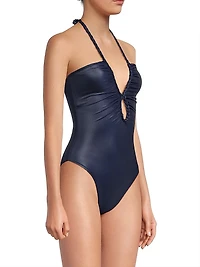 Saint Tropez Ruched One-Piece Swimsuit