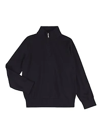 Little Boy's Blackhall Jr Wool Half-Zip Pullover