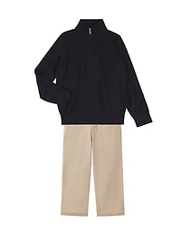 Little Boy's Blackhall Jr Wool Half-Zip Pullover