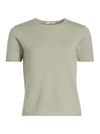 Cashmere & Silk Knitted T-Shirt