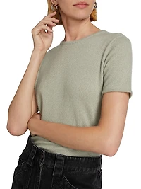 Cashmere & Silk Knitted T-Shirt