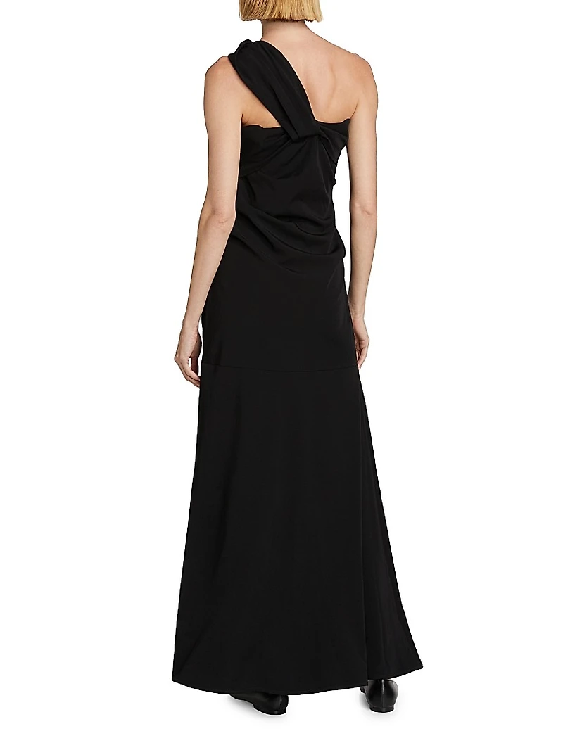 Twisted Knot A-Line Gown